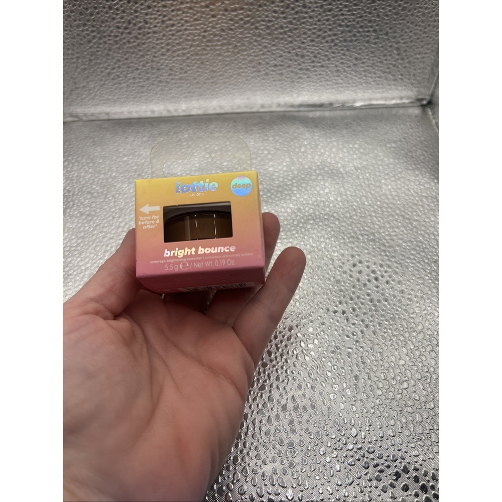 Lottie London Bright Bounceโ IN DEEP Undereye Brightening Corrector Cream NEW